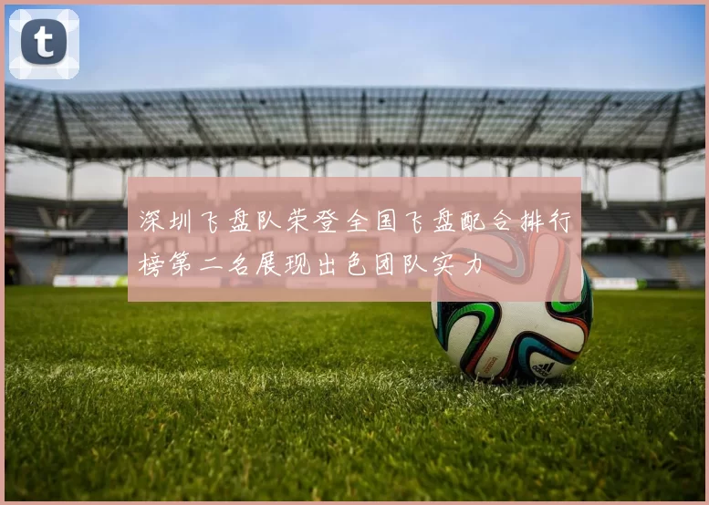 深圳飞盘队荣登全国飞盘配合排行榜第二名展现出色团队实力