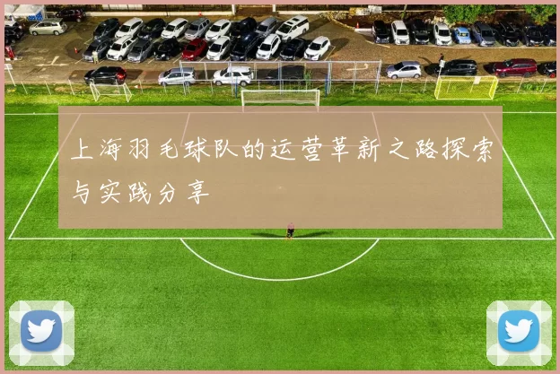 上海羽毛球队的运营革新之路探索与实践分享